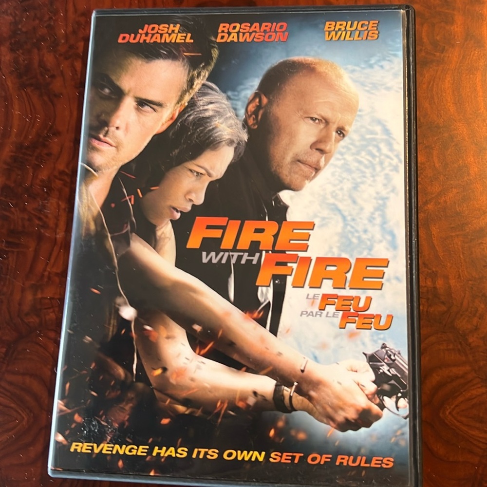 Assorted movies 3/$10 “Fire with Fire” starring Bruce Willis